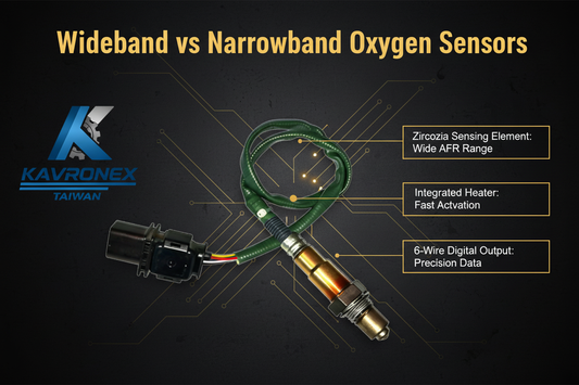 Wideband vs Narrowband Oxygen Sensors — What’s the Difference?